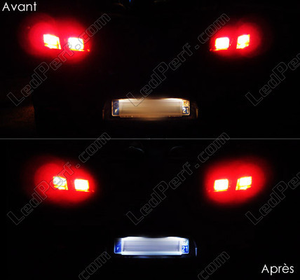 LED placa de matrícula Renault Megane 3