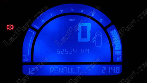 LED Panel de instrumentos azul Renault Modus