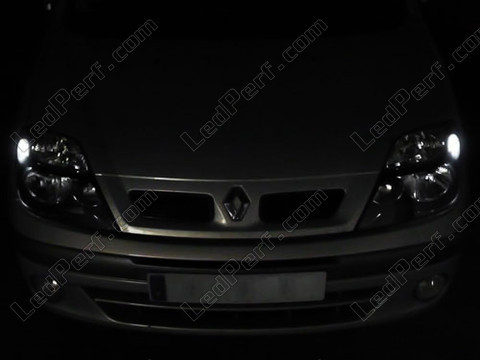 LED luces de posición blanco xenón Renault Scenic 1