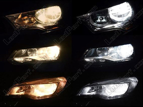 LED Luces de cruce Renault Scenic 2 Tuning