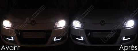 LED Luces de cruce Renault Scenic 3