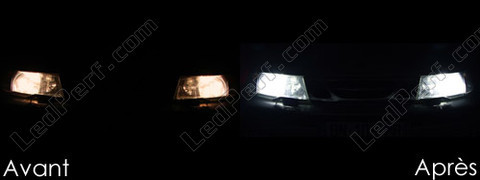 LED luces de posición blanco xenón Saab 9-5