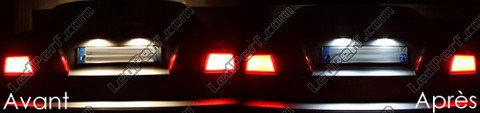 LED placa de matrícula Saab 9-5