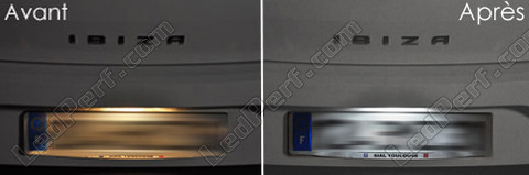 LED placa de matrícula Seat Ibiza 6J