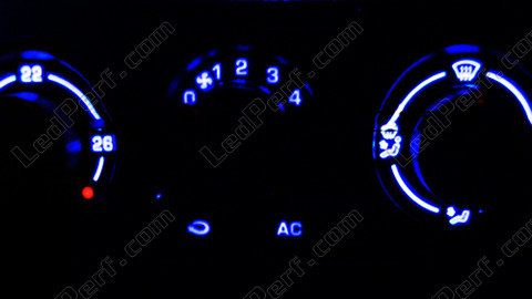 LED Clim semi-auto azul Seat ibiza 2002 6L
