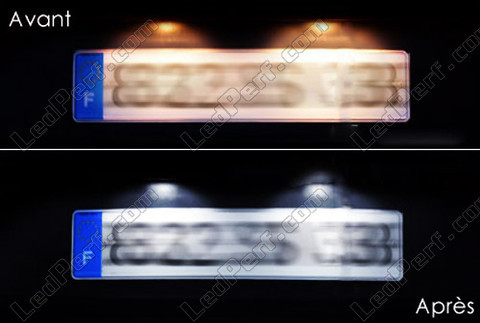 LED placa de matrícula Seat León 2 1p Altea