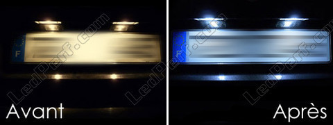 LED placa de matrícula Skoda Fabia 1