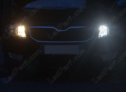 LED luces de circulación diurna - diurnas Skoda Octavia 3