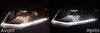 LED luces de posición blanco xenón Skoda Octavia 3