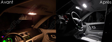 LED Plafón delantero Skoda Roomster