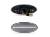 Conectores de los intermitentes laterales secuenciales de LED para Smart Forfour II - versión transparente