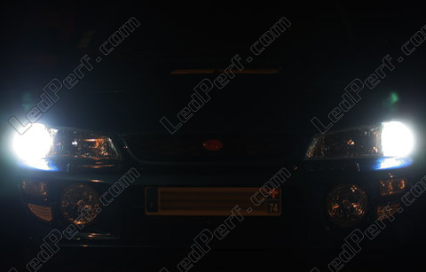 LED luces de posición blanco xenón Subaru Impreza GC8