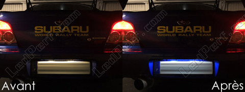 LED placa de matrícula Subaru Impreza GD GG