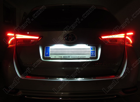 LED placa de matrícula Toyota Auris MK2 Tuning