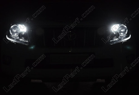 LED luces de posición blanco xenón Toyota Land cruiser KDJ 150