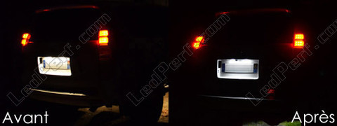 LED placa de matrícula Toyota Land cruiser KDJ 150
