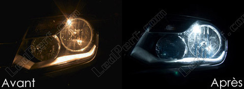 LED luces de posición blanco xenón Volkswagen Amarok