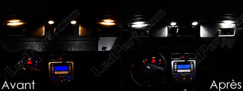 LED habitáculo Plafón Volkswagen Eos