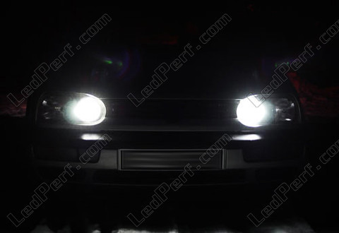 LED luces de posición blanco xenón Volkswagen Golf 3