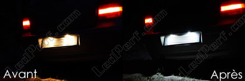 LED placa de matrícula Volkswagen Golf 4