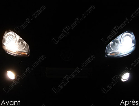 LED faros Volkswagen Golf 5