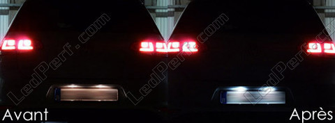 LED placa de matrícula Volkswagen Golf 7