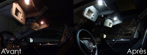 LED espejos de cortesía parasol Volkswagen Golf 7