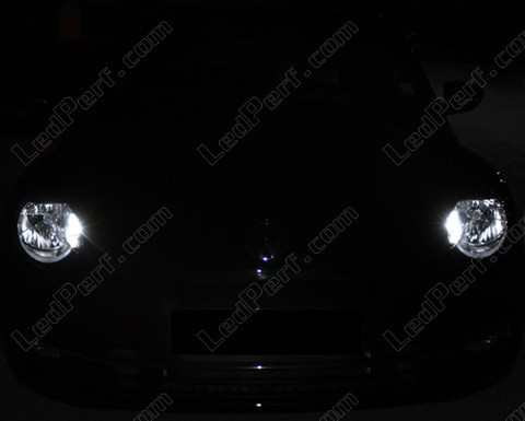 LED luces de posición/luces de circulación diurna - diurnas Volkswagen Escarabajo/New Beetle 2012