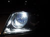 LED luces de posición blanco xenón Volkswagen Passat B5