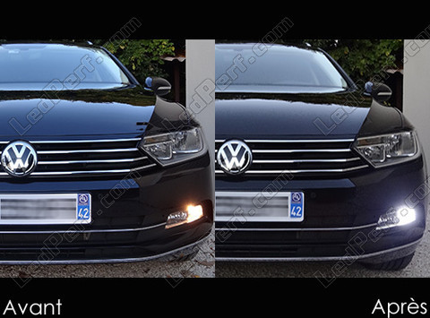 LED luces de circulación diurna - diurnas Volkswagen Passat B8 Tuning