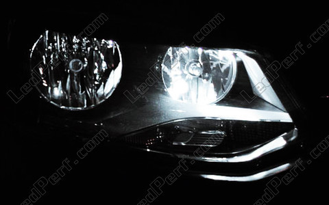 LED luces de posición blanco xenón Volkswagen Polo 6r 2010