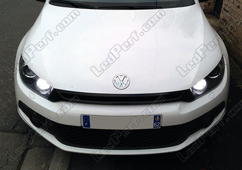 LED luces de circulación diurna - diurnas Volkswagen Scirocco