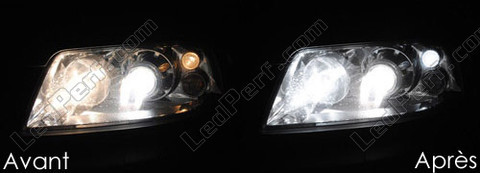 LED Luces de carretera Volkswagen Sharan 7M 2001-2010