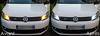 LED luces de circulación diurna - diurnas Volkswagen Touran V3
