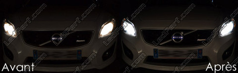 bombilla Xenón efecto Luces de carretera Volvo C30 Led