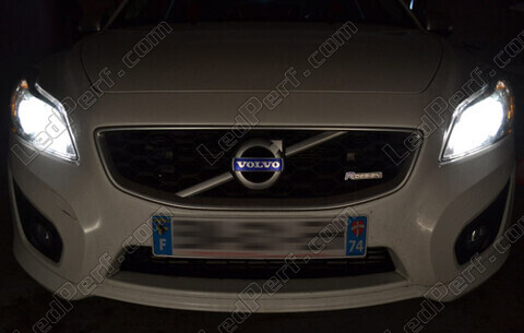LED Luces de carretera Volvo S40 II