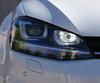 Pack luces de circulación diurna LED (blanco xenón) para Volkswagen Golf 7 (con bixenón PXA)