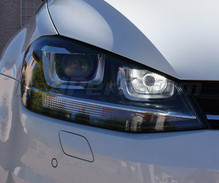 Pack luces de circulación diurna LED (blanco xenón) para Volkswagen Golf 7 (con bixenón PXA)