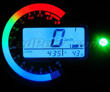 Kit LED de contador - tipo 2 - para Kawasaki Z750 (2004 - 2006) Mod. 2003-2006.