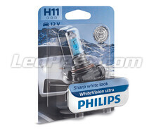 1x lámpara H11 Philips WhiteVision ULTRA +60 % 55W - 12362WVUB1