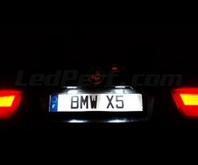Pack de LED (blanco puro) placa de matrícula trasera para BMW X5 (E70)