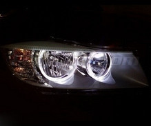 Pack angel eyes de LEDs BMW Serie 3 (E90 - E91) Fase 2 (LCI) - Sin xenón de origen