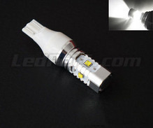 Bombilla T15 CREE de 5 LEDs de Alta Potencia + lupa blancas Casquillo W16W