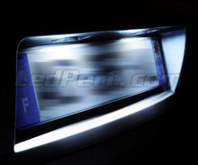 Pack iluminación LED de placa de matrícula (blanco xenón) para Opel Meriva B