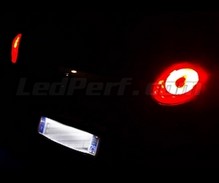 Pack iluminación LED de placa de matrícula (blanco puro) para Fiat Bravo 2