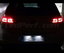 Pack de LED (blanco puro 6000K) placa de matrícula trasera para Seat Toledo 4