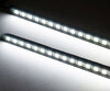 Pack de 2 barras de aluminio 30 LEDS para luces de circulación diurna - Luces diurnas - DRL