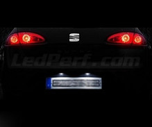 Pack de LED (blanco puro 6000K) placa de matrícula trasera para Seat León 2 FACELIFT (rediseñado > 05/2010)