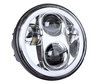Óptica moto Full LED cromada para faro redondo 5.75 pulgadas - Tipo 4