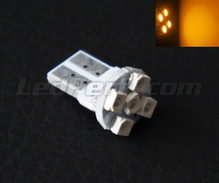 Bombilla T10 Efficacity de 5 LEDs TL Naranjas w5w